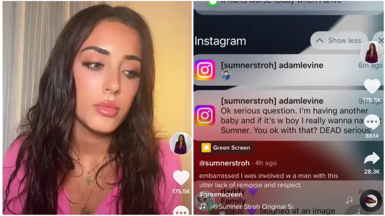 who is sumner stroh, the model Adam Levine cheated with