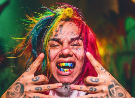 6ix9ine LA fitness