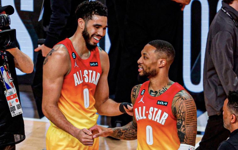 Marc Spears Reveals Jayson Tatum's Unsuccessful Effort to Lure Damian Lillard from Miami Heat Trade